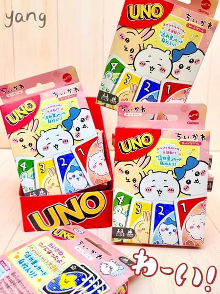 Кобрендовая карточная игра UNO от Chikawa, Подходит для игры 2-10 человек, Семейная вечеринка, Праздничная развлека