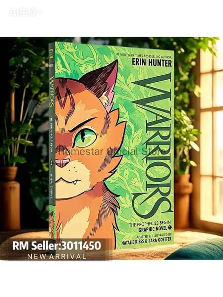 Warriors: The New Prophecy полная вторая серия романов + комиксы (Erin Hunter)