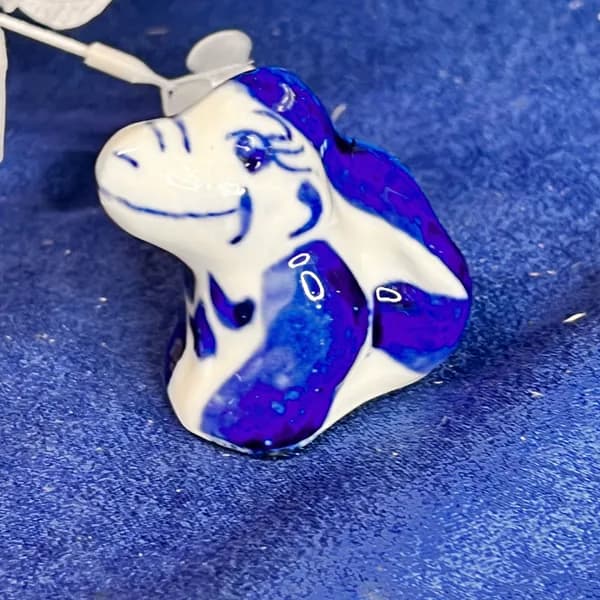 Дракончик Крок Гжель 4,5 см