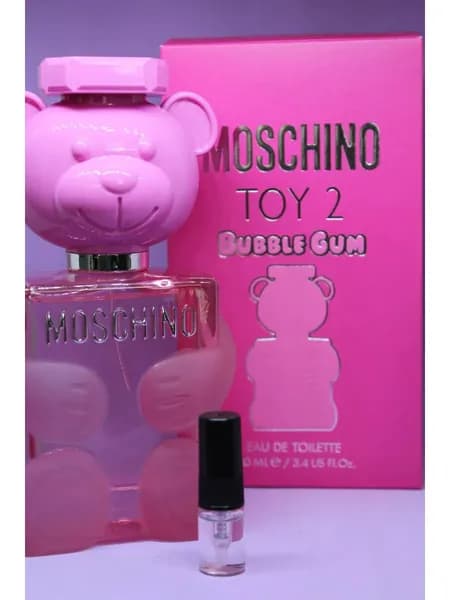 Moschino Наливная парфюмерия Туалетная вода Toy 2 Bubble Gum отливант 2 мл
