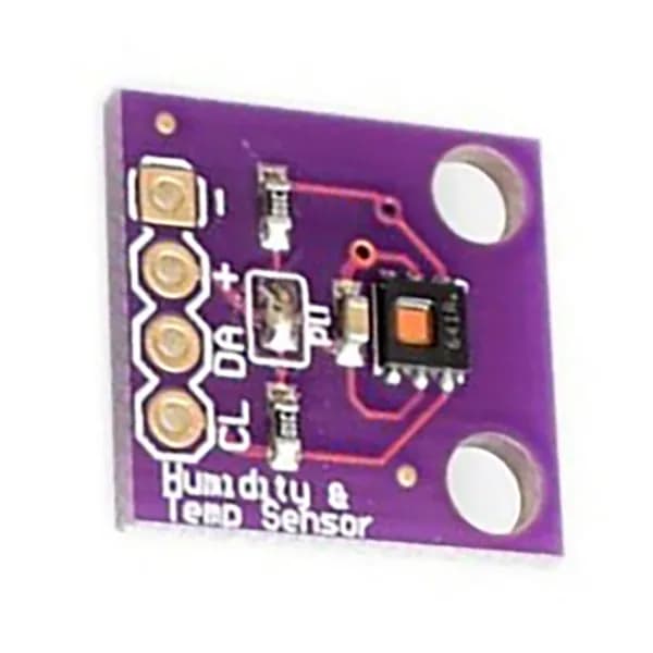 Высокоточный датчик температуры и влажности GY-213V-HDC1080, модуль, бытовая электроника (фиолетовый)