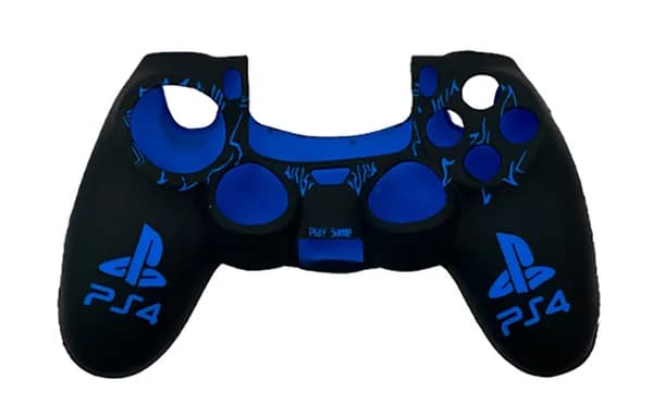 Силиконовый чехол для геймпада DualShock 4 (PS4 Logo)