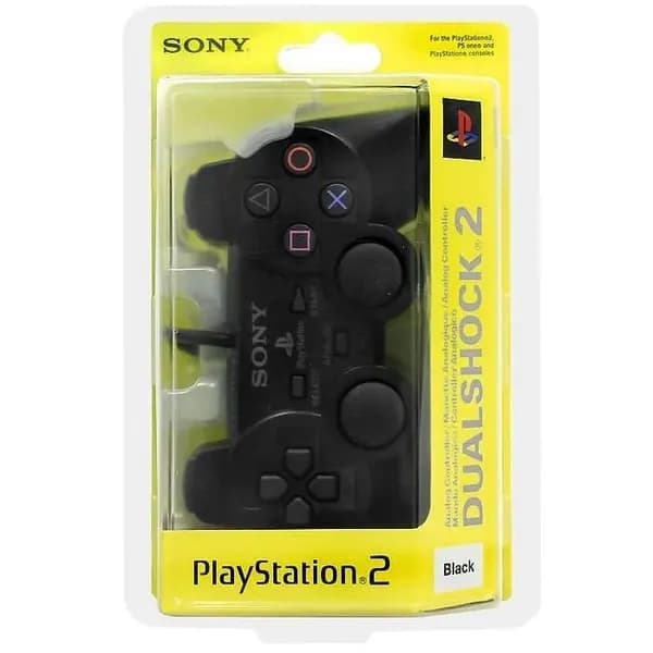 Геймпад / джойстик проводной для Sony Playstation 2 PS2 dualshock 2 черный
