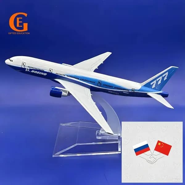 Металлическая Модель Самолета Боинг 777, Авиакомпания Boeing 777