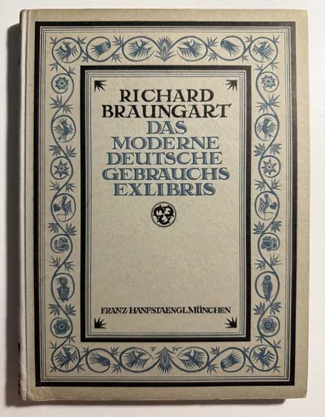 DAS MODERNE DEUTSCHE GEBRAUCHS-EXLIBRIS / Современный немецкий прикладной экслибрис. С 400 иллюстрациями