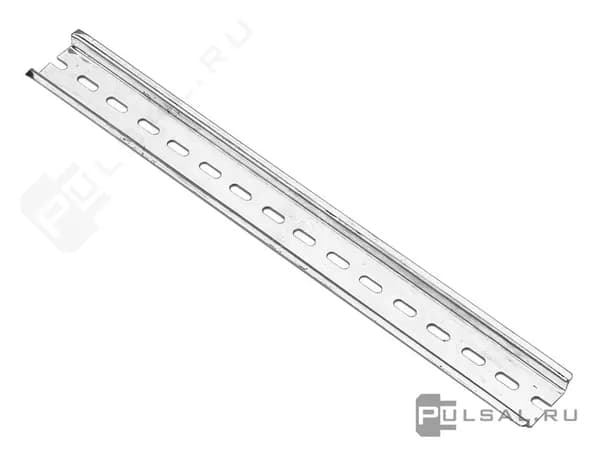 DIN-рейка оцинкованная сталь 30 см ДН-101 DEKraft