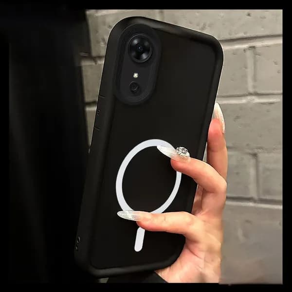 Чехол для Oppo A17 A17K / Оппо a17 a17k Мягкая оболочка, совместимый с MagSafe (магсейф), противоударный JTBSWX01