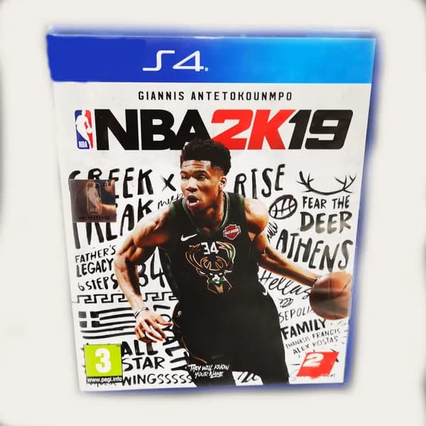 Игра NBA PS4, PS5 2k19, издание на диске 2ка19 ENG