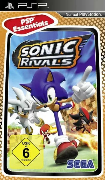 PSP игра Sonic Rivals