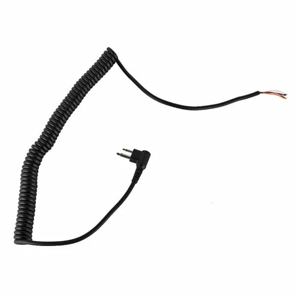 Пружинный кабель для гарнитуры 2pin/4жилы, для GP88S/GP3688/GP2000.
