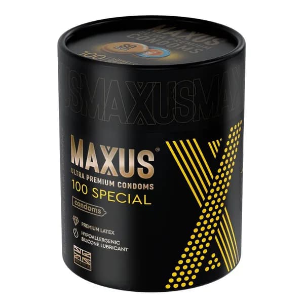 Презервативы MAXUS Special 12шт точ-ребрист.классические