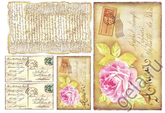 Stamperia Декупажная карта