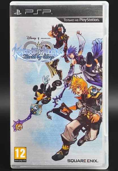 Игра Kingdom Hearts: Birth by Sleep PSP ENG Русская документация