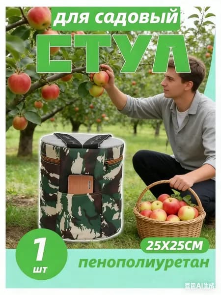 Садовый стул, Полипропилен, 25х25 см, 1 шт