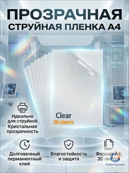 Бумага для творчества Декольная, 20 лист., шт