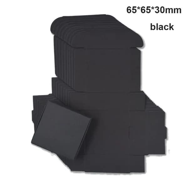10pcs Коробка Kraft Бумажная
