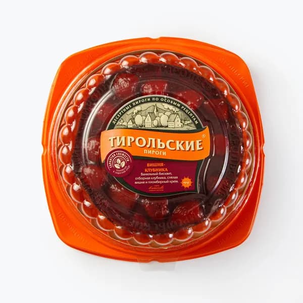 Пирог Вишня-Клубника 690 г, Тирольские пироги