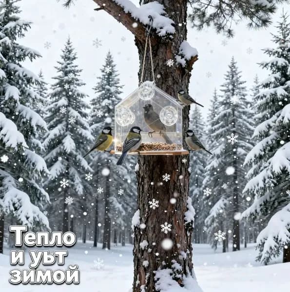 Кормушка,15х15х15см