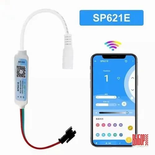 Контроллер ленты RGB SP621E с Bluetooth, качественный