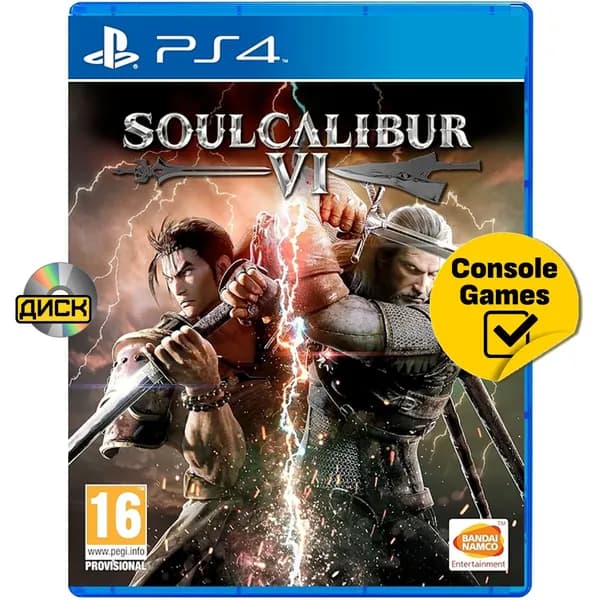 Игра PS4 SoulCalibur VI (русские субтитры) (PlayStation 4, Русские субтитры)