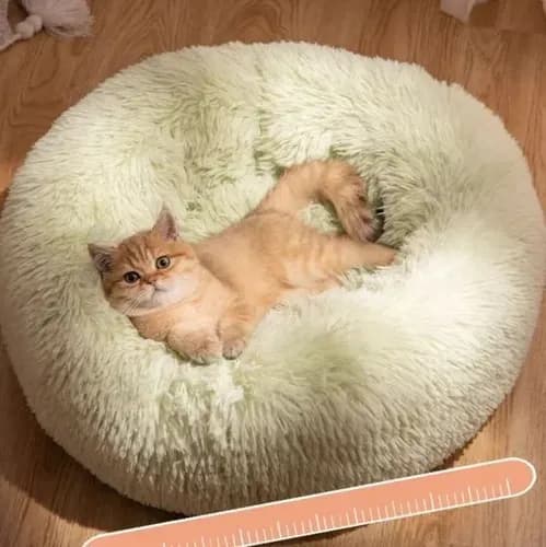 Подстилка для домашних кошек зимняя теплая с длинным ворсом, устойчивая к загрязнениям