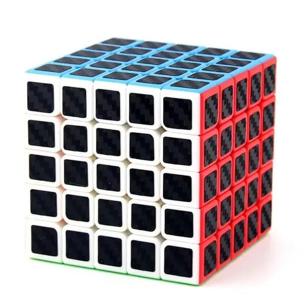 Сложный кубик Рубика 5x5 с карбоновой отделкой, вызов для опытных спидкуберов