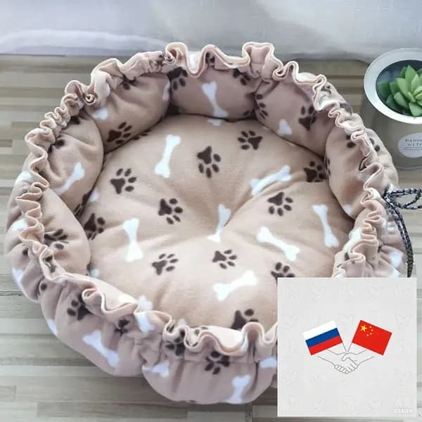Кровать для животных: кошки и собаки, домик из тыквы, двусторонняя кровать