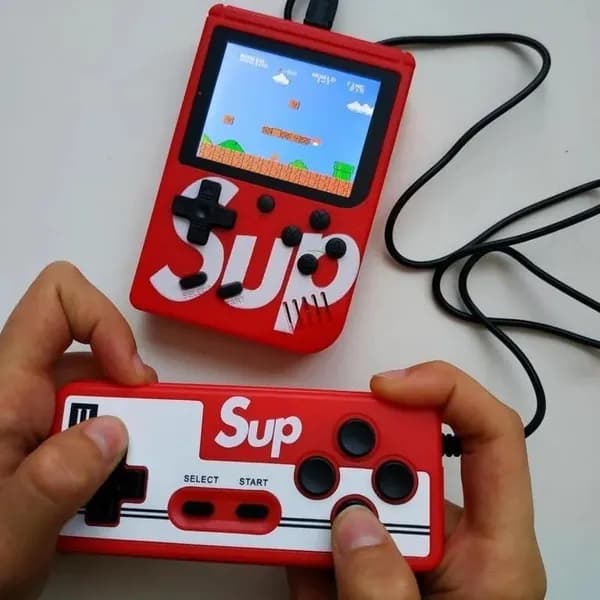 Портативная игровая приставка Sup Plus 400в1 Game Box 3" LED + Джойстик