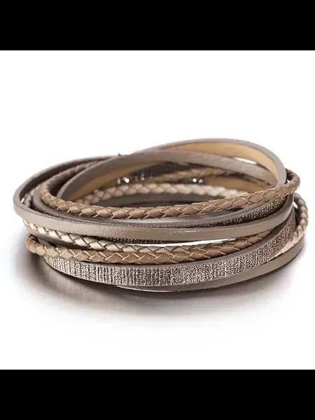 Многослойный браслет Khaki