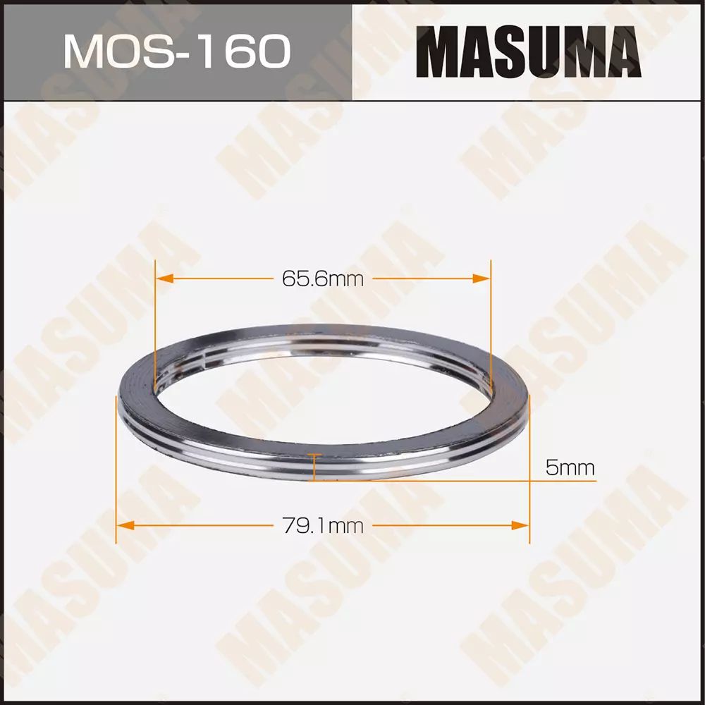 Кольцо глушителя 65.6 x 79.1 , Masuma, MOS-160