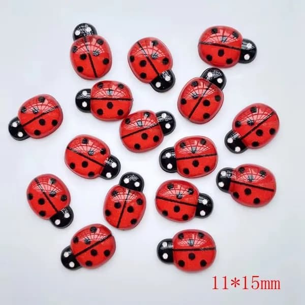 40pcs Мини насекомые маникюр аксессуары