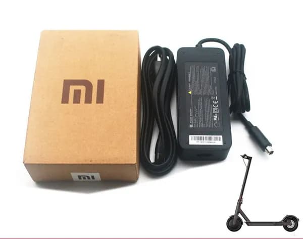 Фирменное зарядное устройство блок питания от сети для электросамоката Xiaomi Mijia1s/ m365/ pro зарядка кабель с блоком питания (42V 1.7A 71W)