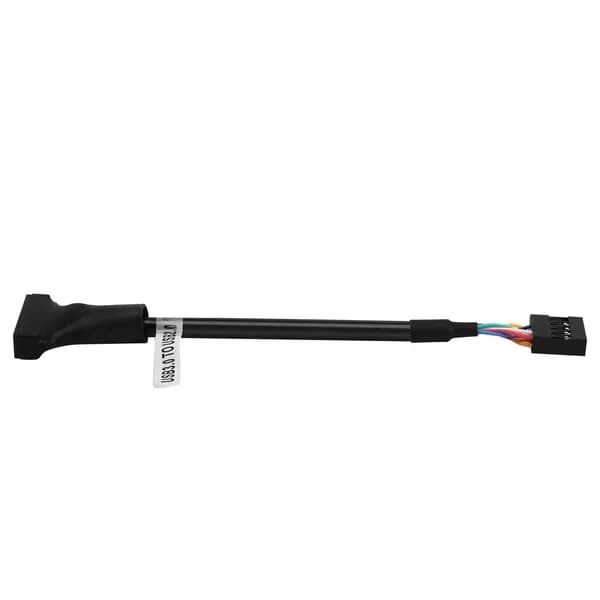 (J G M B) 15 см USB 3.0 20-контактный штекер на 2.0 9-контактный кабель-переходник с гнездом