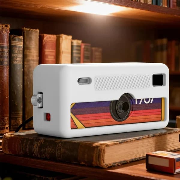 Силиконовый чехол для камеры KODAK CHARMERA Keychain Camera, белый, противоударный