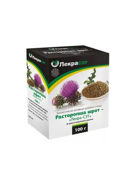 Расторопша шрот Лекра-Сэт 100г