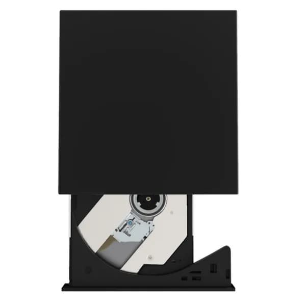 (1 шт.) Внешний USB DVD-привод, чёрный