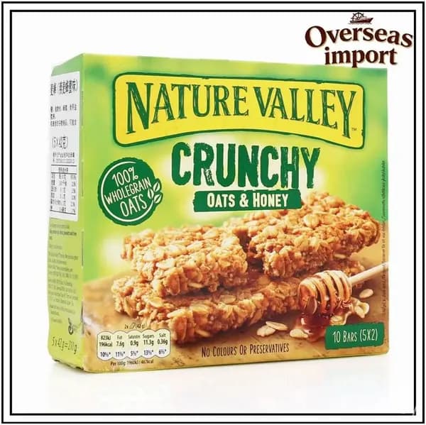 Премиумассорти батончиков Nature Valley, 210 г, из овса хрустящего