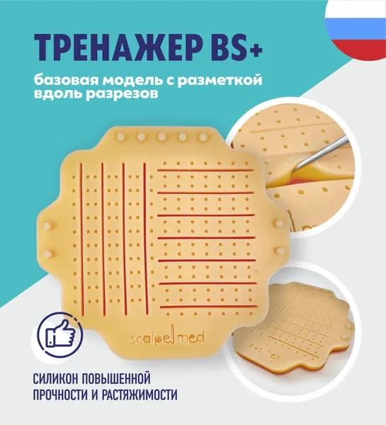 Хирургический тренажер BS+ / хирургический набор / медицинские инструменты