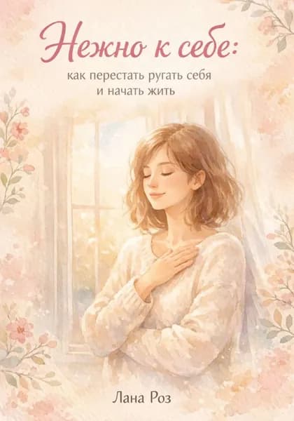 Нежно к себе: как перестать ругать себя и начать жить | Лана Роз | Электронная книга