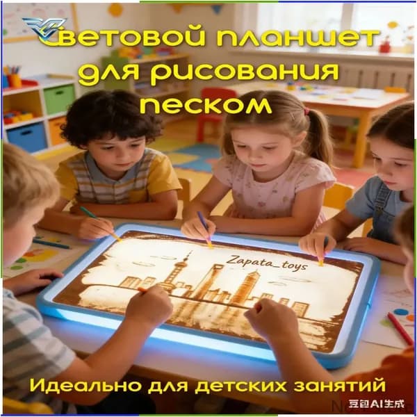 Премиальный набор пескографии для планшета, используемый в творческом развитии 0