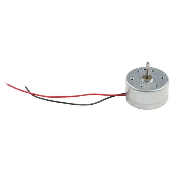 RF-300CA RC-300 DC 3V 5V 6V 10300RPM миниатюрный круглый двигатель 24 мм с валом 2 мм
