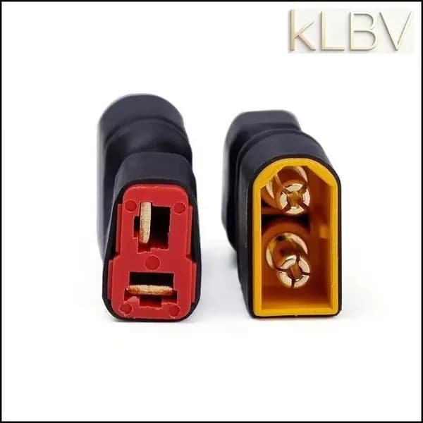 Адаптер-переходник XT30-M "папа" на T-Plug "мама" разъем для RC моделей
