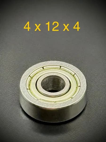 Подшипник 604 (4х12х4) однорядный радиальный