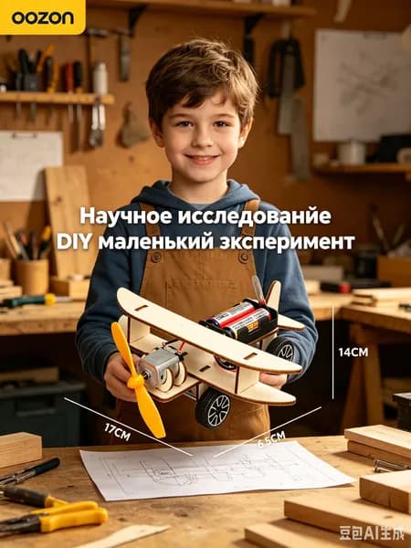 Набор для научных экспериментов, детские развивающие игрушки, упаковочные материалы ручной работы