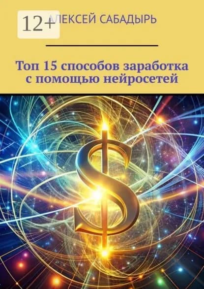 Топ 15 способов заработка с помощью нейросетей | Сабадырь Алексей | Электронная книга