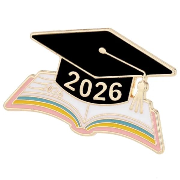 Эмалевая булавка для выпускников 2026 года, - 3