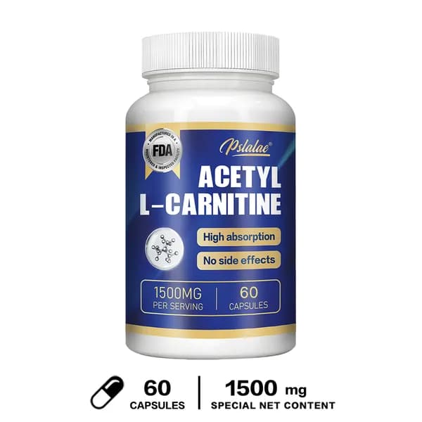 Биологически активная добавка Pslalae Acetyl L-Carnitine широко используется для поддержания здоровья мозга, памяти, метаболизма и сжигания жира.