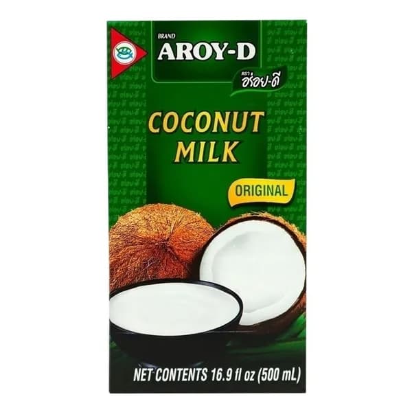 Напиток кокосовый Aroy-D Coconut Milk 17-19% 500 мл