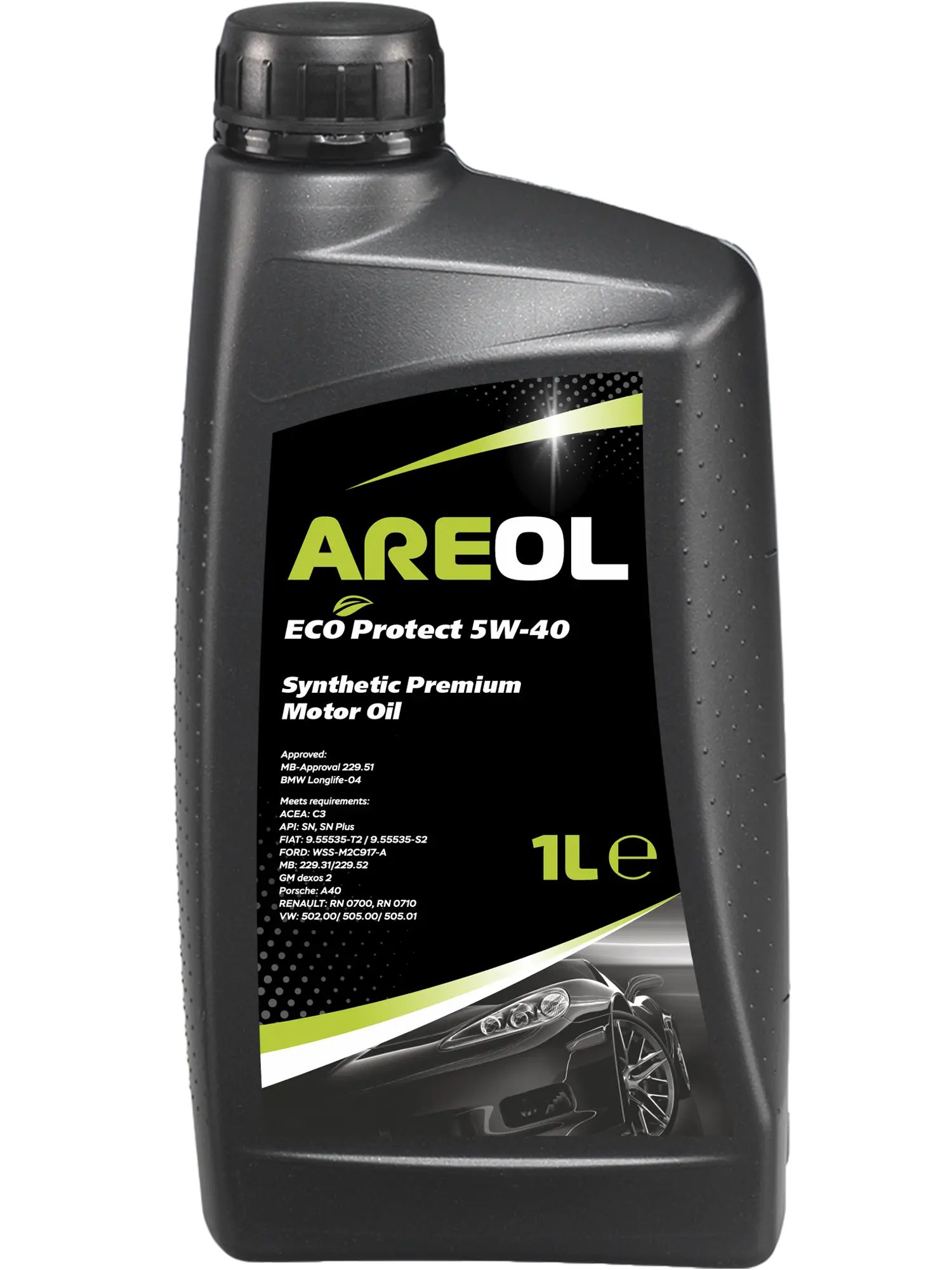 AREOL ECO Protect 5W-40 Масло моторное, Синтетическое, 1 л