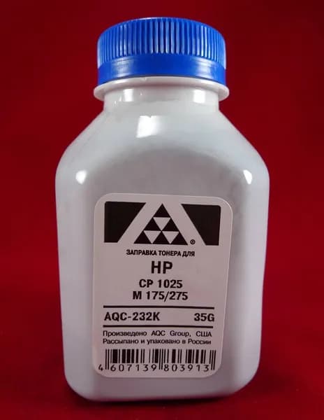 Тонер AQC для HP 126A - тонер (AQC232K) 35 гр, черный